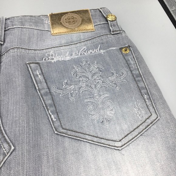 5/$25 First Kiss Denim Mini Skirt NWOT - Picture 8 of 8